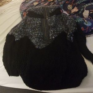 Oversized dress sweater by Risto Bimbiloski